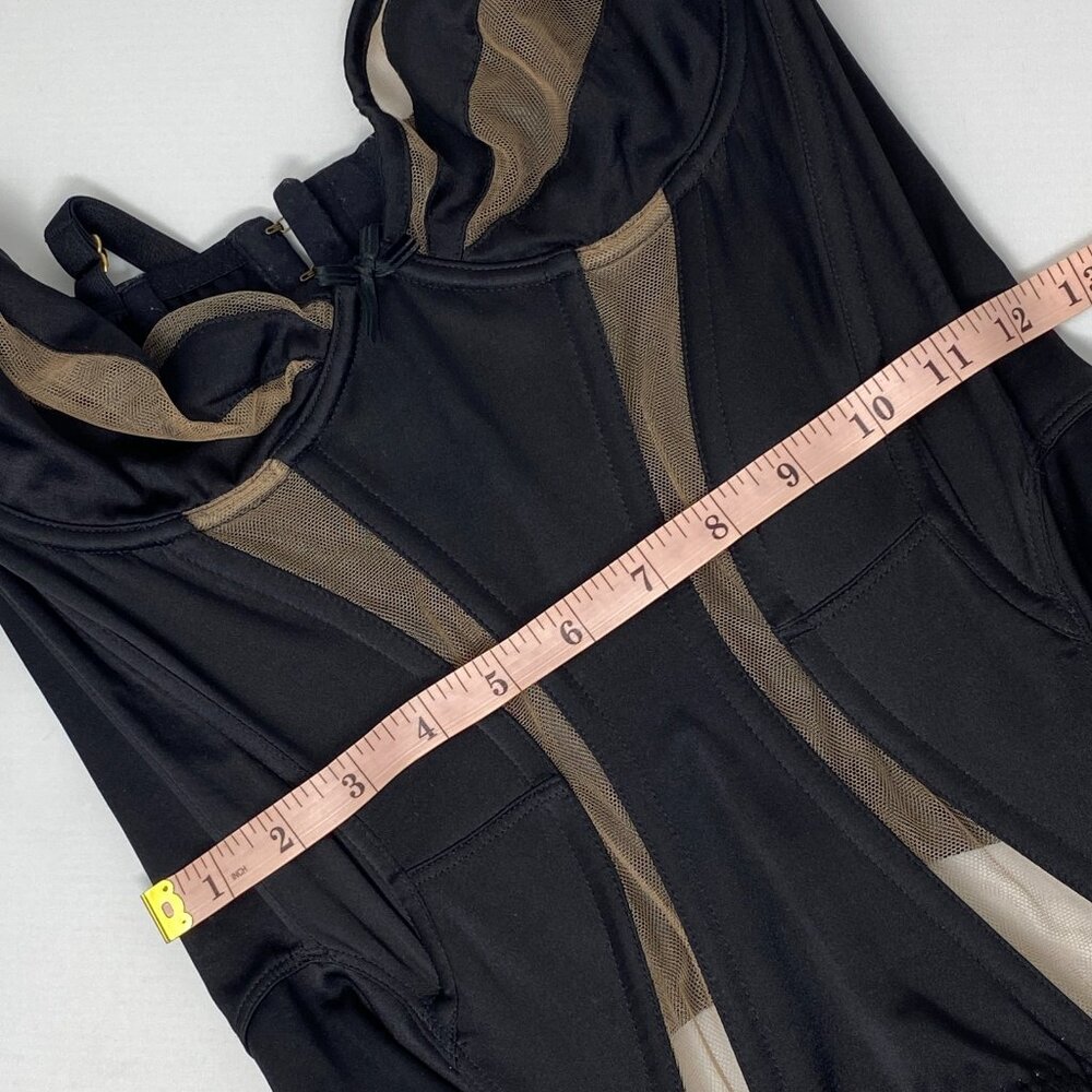 Agent Provocateur Evalyne Black Basque 32DD *NO SIZE TAG* - Picture 12 of 14